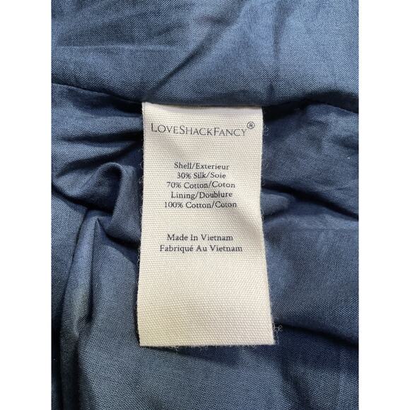 Loveshackfancy 'Popover' Green Cotton Dress Size P - Picture 4 of 4